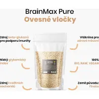 BrainMax Pure Flocons d'avoineSuperfast, 1 kg