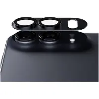 PanzerGlass Fender Camera Lens Protector Midnight Fold (1 pcs, Duo d'iPhone d'Apple), Téléphone portable : film de protection, Bleu, Noir