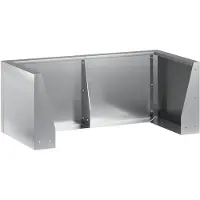 vidaXL Muret de soutènement, 6 pièces, 200 x 100 x 30 cm, acier galvanisé, argenté