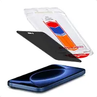 Accezz Protection d'écran en verre trempé avec filtre de confidentialité + Applicateur pour Apple iPhone 18 Pro