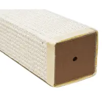 Eyepower poteau en sisal de 40 cm pour arbre à chat - M8 Poteau de rechange Angulaire - Poteau en sisal pour arbre à chat