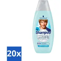 Schwarzkopf 20 flacons de shampooing antipelliculaire à l'aloe vera - 400 ml - Pack économique - 20 pièces