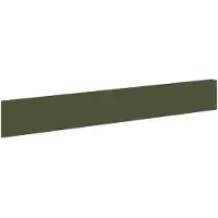 vidaXL Bordure de jardin, 30 pièces, 100 x 15 cm, acier, vert olive