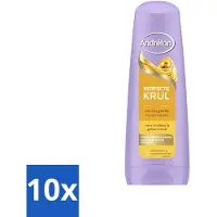 Unilever 10 x Après-shampooing Andrélon Perfecte Krul - 200 ml - Pack économique - 10 pièces