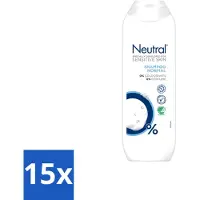 Neutral 15 flacons de shampooing neutre à 0% pour cheveux normaux - 250 ml - Pack économique - 15 pièces