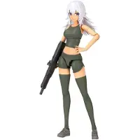 Kotobukiya Sousai Shojo Teien : Kit de modélisme plastique, échelle 1/10, figurine d'un loup d'entraînement, 16 cm