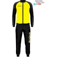 Givova Cuba Tracksuit Jaune,Noir M Homme