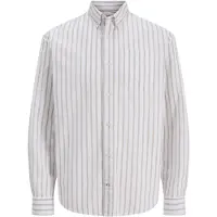 Jack & Jones Chemise greige / blanc