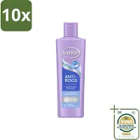 Unilever 10 flacons de shampooing Andrélon Anti-pellicules - 250 ml - Pack économique - 10 pièces