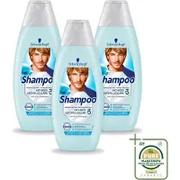 Schwarzkopf 3 flacons de shampooing antipelliculaire à l'aloé vera - 400 ml - Pack économique - 3 pièces