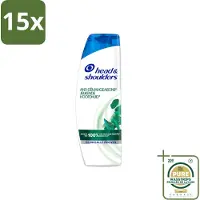 Head & shoulders 15 flacons de shampooing anti-pelliculaire pour cuir chevelu sensible, 285 ml - Pack économique - 15 pièces