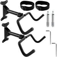 Merkloos Ensemble de 2 supports muraux pour vélos, permettant de stocker des vélos jusqu'à 50 kg