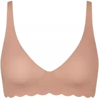 Sloggi Triangles / Sans armatures ZERO Microfibre 2.0 Soft bra femmes - Beige - EU XL