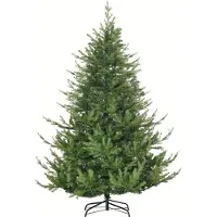 Selius Arbre de Noël artificiel - Arbre synthétique - Arbre de Noël - Arbre pliable - Sapin vert - Hauteur : 180 cm - Repliage automatique