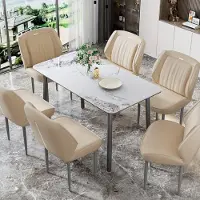 Selius Ensemble de 2 chaises de salle à manger de luxe - Chaises rembourrées avec un dossier large et des pieds en métal, idéales pour la salle à manger et le salon
