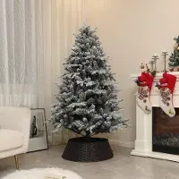 Selius Arbre de Noël artificiel - Arbre de Noël synthétique - Arbre artificiel - Décorations de Noël - Arbre de Noël - Hauteur : 180 cm