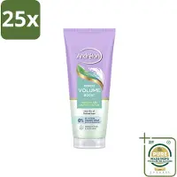 Unilever 25 x Shampooing volumisant Andrélon Kokos, format gommage - 200 ml - Lot de 25 pièces