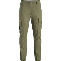 JJ REBEL Pantalon cargo 'JREBMICHAEL' olive