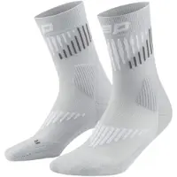 Cep Core Run Merino Socks Mid Cut 3.0, chaussettes de running, homme, gris
