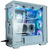 Zalman Boîtier d'ordinateur - - Z10 DUO WHITE - Midi Tower - 7 slots d'extension - Sécurités intégrées