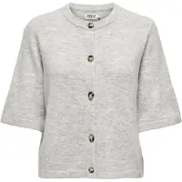 ONLY Cardigan 'ONLCamilla' gris chiné