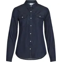 Vila Chemisier 'VIBISTA' bleu denim