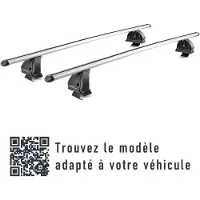 Green Valley 162055 EasyOne n° 55 Barres de toit en aluminium, charge max. 75 kg