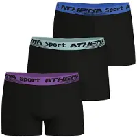 Athena Boxers DAILY SPORT AIR Pack de 3 hommes - Multicolore - EU S