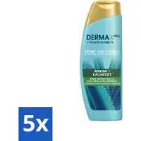 Head & shoulders 5 flacons de shampooing anti-pelliculaire DermaX Pro de , formule apaisante, 470 ml - Pack avantage - 5 pièces