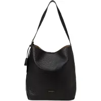 Marc O'Polo Cuir sac à épaule Paloma Hobo Bag Black noir