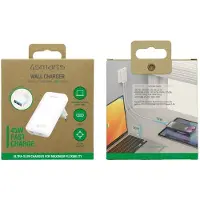 4smarts Flatplug Slim Dual 45W Gan 2Xusb-C White Charger