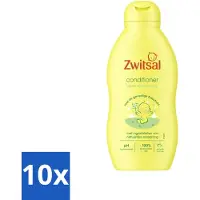Zwitsal - Après-shampoing pour bébé - Soin doux - 200 ml - Pack économique - 10 pièces