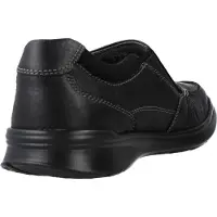 Clarks pour homme. 26131593 Cotrell Free chaussures en cuir noir (47), Plat, Aucun, Casuel