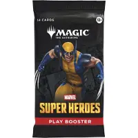 Wizards of the Coast Magic The Gathering Marvel Super Heroes Play Booster EN (Anglais, Pack de boosters)