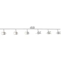 Steinhauer Spot de plafond LED Natasja Led 6 gris clair