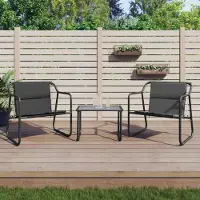 Merkloos Ensemble de salon de jardin moderne, composé de 3 pièces