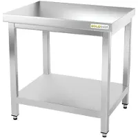 GOLDINOX Table de travail en inox 600 x 600 mm PREMIUM -