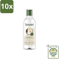 Timotei 10 flacons de shampooing 2-en-1 nourrissant - 300 ml - Pack économique - 10 pièces