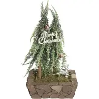 Goliat Arbre artificiel Arbre de Noël en genévrier 28 CM Décoration de Noël
