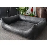 Merkloos Lit orthopédique pour chiens avec mousse viscoélastique, dimensions 80 x 60 cm