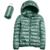 Merkloos Manteau d'hiver imperméable pour femmes