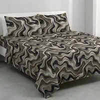 OEM Ensemble de literie, 4 pièces, 100% coton, 180x200 cm, collection Magma Dark