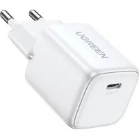 UGREEN Chargeur 15326 Nexode Mini, Usb-C, Pd3.0, Qc4.0, Gan, 30W (Blanc)