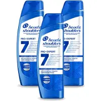 Head & shoulders 3 flacons de shampooing anti-pellicules Pro-Expert 7, 250 ml, lot avantage