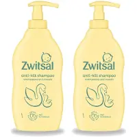Zwitsal 2 flacons de shampooing pour bébé Anti-pellicules - 400 ml - Pack avantage - 2 pièces