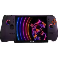 MSI Claw 8 EX AI+ CG3EM-002 : Tablette de 8 pouces, écran FHD+ à 120 Hz, 32 Go de RAM, 1 To de SSD, couleur lilas, système d'exploitation Windows 11. Capacité : 1000 Go