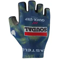 Castelli Competizione Soudal Quick-step 2026 Short Gloves Bleu 2XL