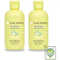 Tiny Humans 2 x Shampoo pour bébé - extra doux et naturel - 200 ml - Lot de 2