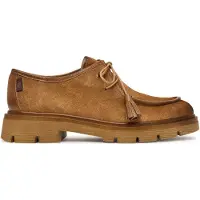 Hispanitas pour femme. HI265157 Chaussures en cuir Newyork marron (38), 1 à 3 cm, Aucun, Casuel