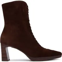 Hispanitas pour femme. HI265227 Bottines en cuir Bangkok marron (38), 3 à 5 cm, Fermeture éclair, Casuel